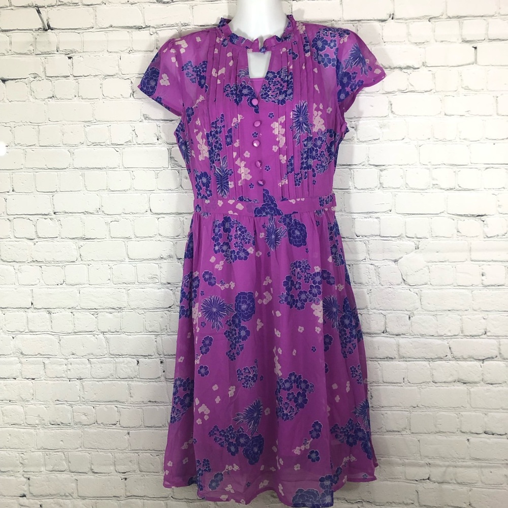 NWOT Modcloth Oh Say Can Museum A-Line Dress